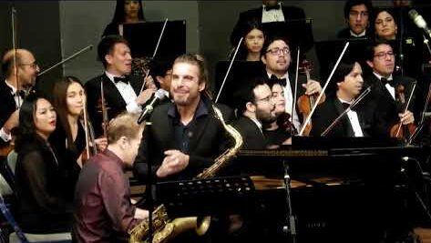 Concert intégral du Saxophoniste Samy Thiébault avec l&rsquo;orchestre Symphonique de Guayaquil
